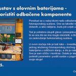 Otočni sustav s olovnim baterijama – kako iskoristiti odbačene komponente