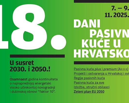 18. DANI PASIVNE KUĆE U HRVATSKOJ