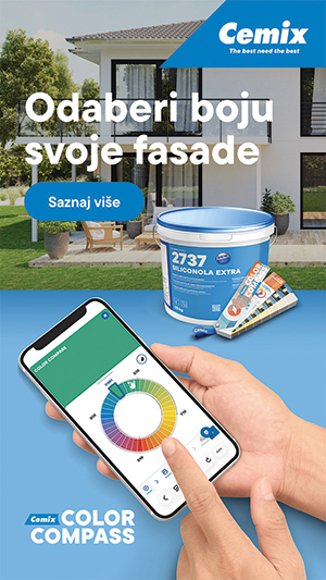 Odabir boje fasade – Cemix Color Compass